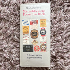 Mitchell Beazley Michael Jackson's Pocket Bar Book HC 1st Ed 1977 DJ