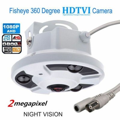 AHD 2MP/5MP/8MP HD 1080P Outdoor Vandal Dome Panoramic Camera 360 Degree Fisheye
