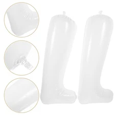 3 Pairs Inflatable Boot Brace Shaper Travel Shoe Tree Stretcher Women