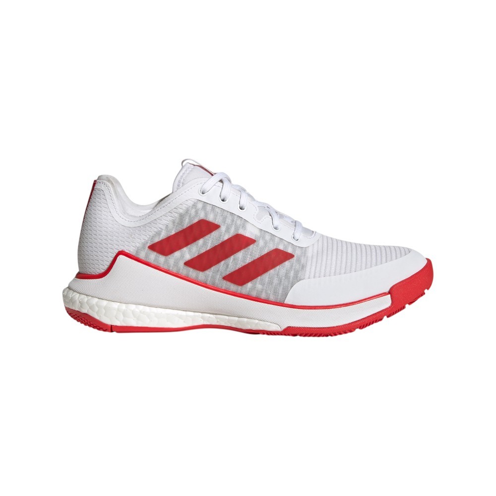 adidas Crazyflight Team Volleyball  Womens Red, White Sneakers Athletic Shoes GY