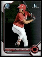 Braylin Minier 2022 Bowman Chrome Prospect Cincinnati Reds #BCP-93