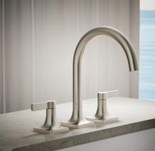 Kohler Venza T28131-4-BN Widespread Bathtub Faucet Trim Vibrant Brushed Nickel