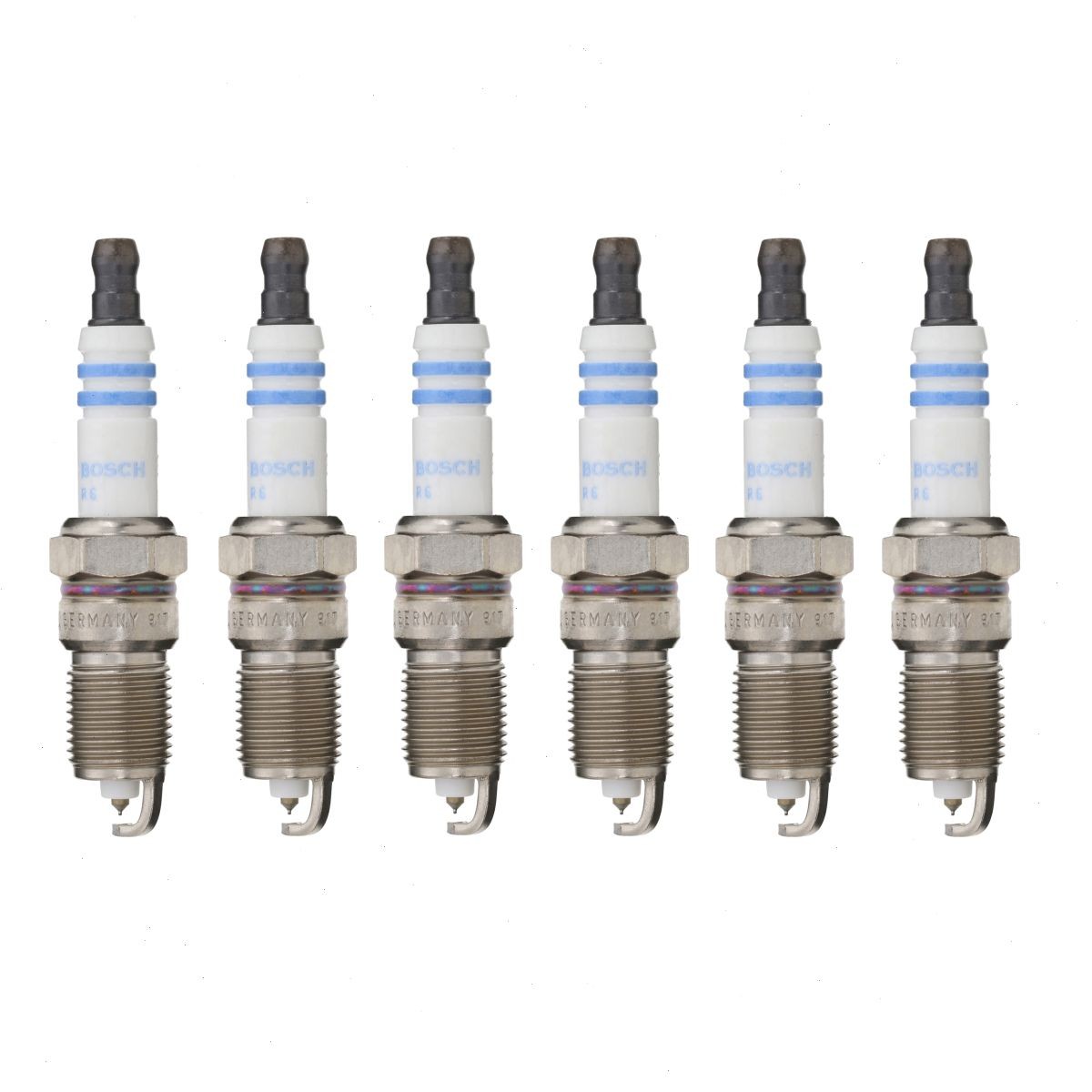 6 pc Bosch Double Iridium Spark Plugs for 1992-1993 Buick Skylark 3.3L V6 ri