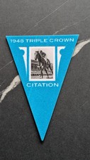 1948 Triple Crown Citation #16 Ferguson Blue Pennant 2012 Panini Golden Age