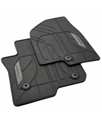21-25 OEM Chevy Tahoe Suburban Front Floor Mats Jet Black All Weather 84503126