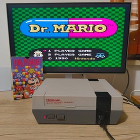 DR MARIO ITALIAN EDITION MATTEL PAL A - NINTENDO NES - TESTED