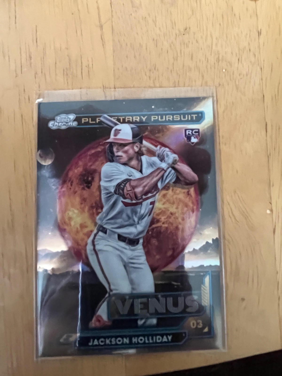 2024 Topps Cosmic Chrome - Planetary Pursuit Jackson Holliday #PPV-5 Venus (RC)