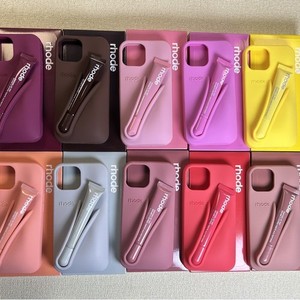 Rhode "Summer Lip Gloss" & 3D Silicone Case For iPhone 17 Pro Max 16 15 14 13 12