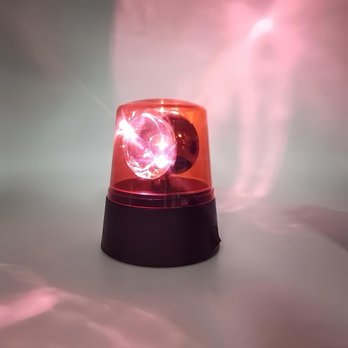 3inch Rotating Red Flashing Beacon Party Lamp DJ Strobe Light Disco Ball - Bild 2 von 7