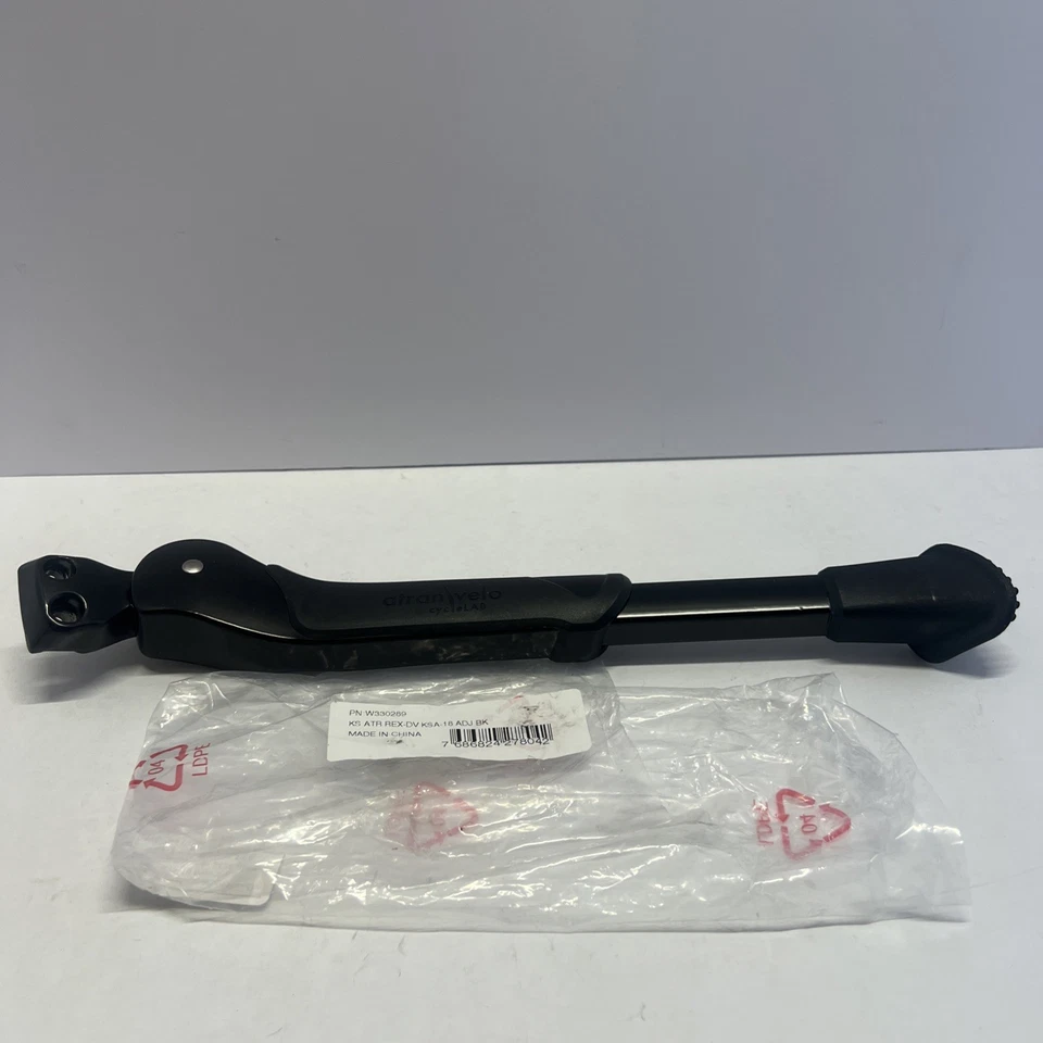 "Pata de cabra Atran Velo Cyclelab montaje directo 18"" roscado ajustable negro" Foto 3 de 4