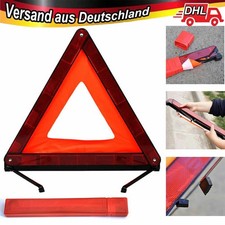 Auto Warndreieck Warnschild Erste Hilfe Notfall Dreieck EURO Zulassung klappbar