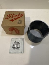 Slinky Collectors Edition Black Metal Made in USA James Industries C 