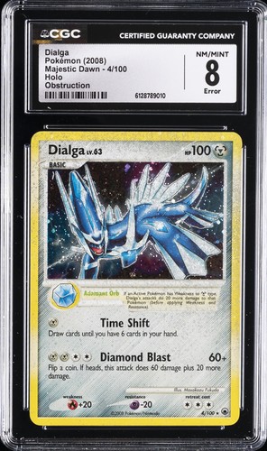 Dialga graded CGC 8 for sale on eBay
