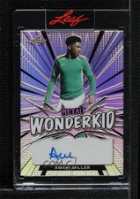 2022 Leaf Metal Wonderkid Auto 32/40 Amari Miller #WK-AM1 Auto 1cc7