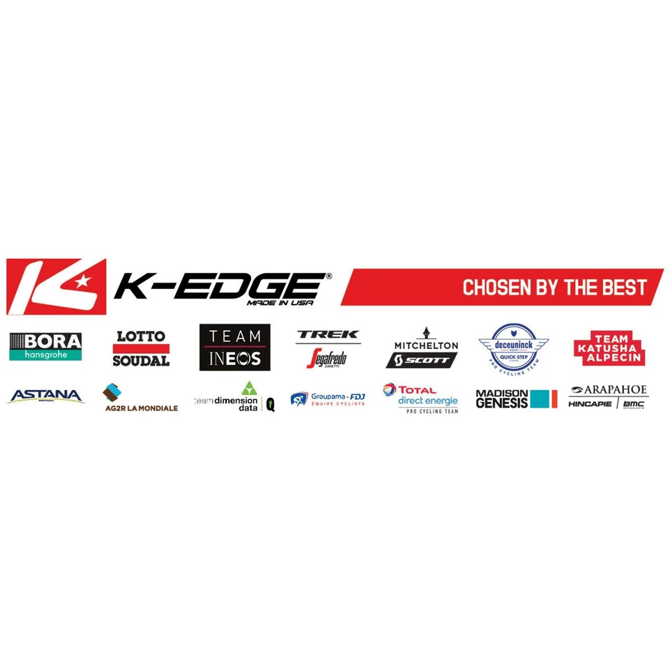 K-EDGE Fahrrad Wahoo ELEMNT Gravity Schaftkappenhalter CapMount Anodize Schwarz - Bild 3 von 3