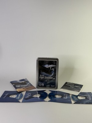 Microsoft Flight Simulator 2004 PC Complete Tin Edition 4 Discs
