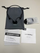 Shokz OpenRun S803 Bone Conduction Bluetooth Headphones Black   New