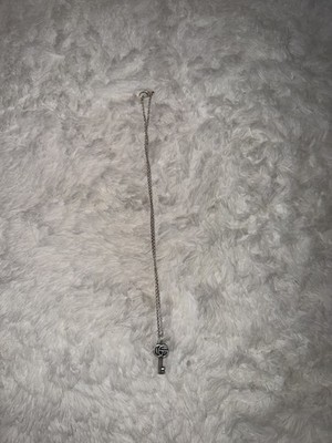 Gucci GG Marmont Sterling Silver Key Pendant Necklace
