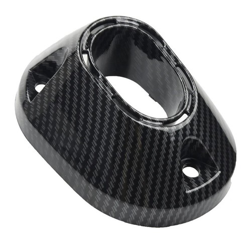 For Honda For PCX 160 Exhaust Trim Cover ABS Carbon Fiber Motorcycle Accessory - Picture 4 of 7