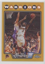 2008-09 Topps Chrome Gold Refractor 10/50 Al Harrington #98 v9t