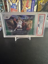 Jalen Suggs 2021 Prizm Draft Picks Widescreen Green Shimmer /5 (RC) PSA 9 POP 1