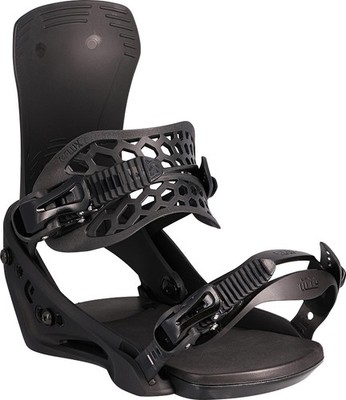 FLUX Snowboard Bindung Snowboardbindung EM Bindung 2025 black Snowboard Bindung 
