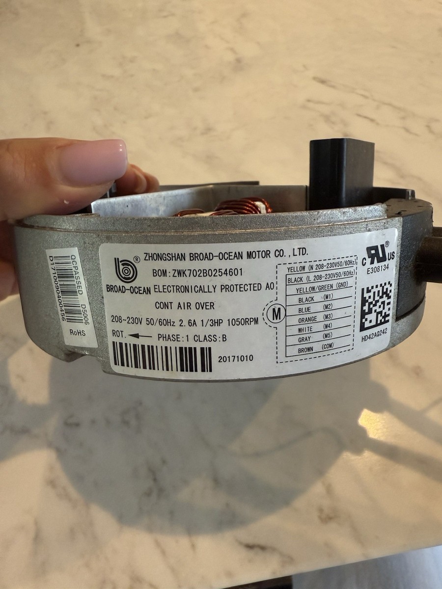 BROAD-OCEAN ZHONGSHAN BROAD-OCEAN MOTOR CO., LTD.BOM