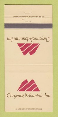 Matchbook Cover - Cheyenne Mountain Inn Colorado Springs 30 Strike