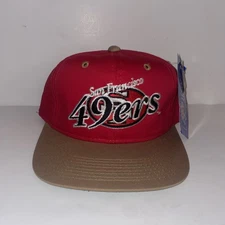Vintage San Francisco 49ers SnapBack Drew Pearson Team NFL Hat Cap