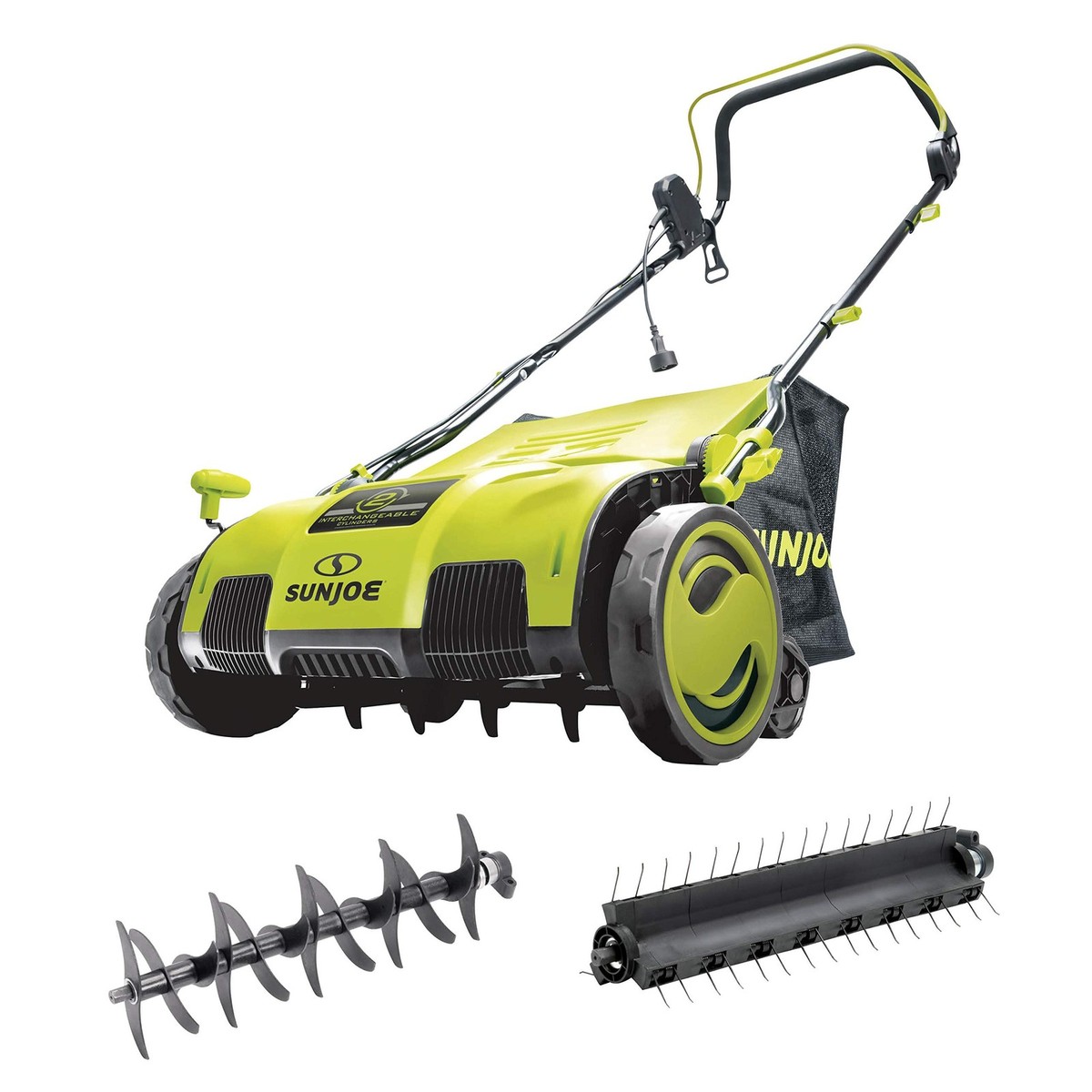 Sun Joe Electric Dethatcher & Scarifier | 15in | 13-Amp | AJ805E