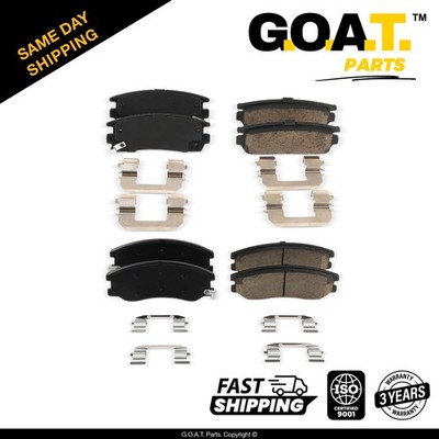 Front & Rear Disc Brake Pad Set for 08-15 Chevrolet Captiva Sport D1264 D1275