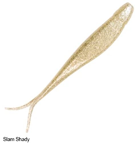 4 Inch Soft Jerkbait Saltwater Fishing Lure Scented Durable Weedless Rigging - Picture 6 of 9