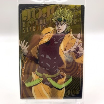 JoJo's Bizarre Adventure Oblate Card Dio Brando No.07 hh952