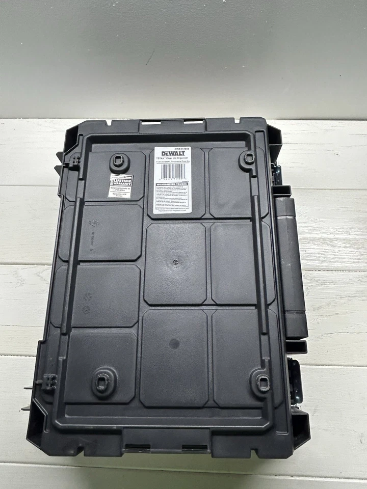DeWalt TSTAK Organizer with Clear Lid - Image 2 of 3