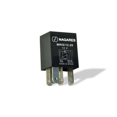 1x Relais, Arbeitsstrom MAHLE MR 3 passend für AUDI CHRYSLER FIAT OPEL VOLVO