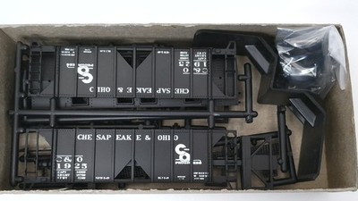 HO E&B Valley ACF 70 Ton Covered Hopper Kit Chesapeake & Ohio C&O 1925 kit 5016