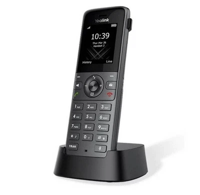 Yealink W73H IP DECT Telefon kabellos Erweiterung Mobilteil für W60B W70B W80B W90B - Bild 1 von 3