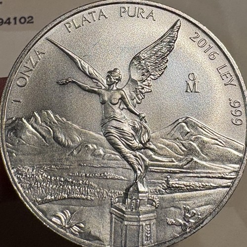 🇲🇽2016 Mexiko 1 oz Feinsilber 999 Stempelglanz UNC Libertad Rare Key Date🇲🇽 - Bild 3 von 7