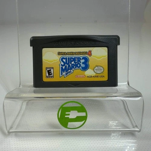 Super Mario 4: Super Mario Bros 3 (Nintendo GameBoy Advance 2003) Cartridge Only