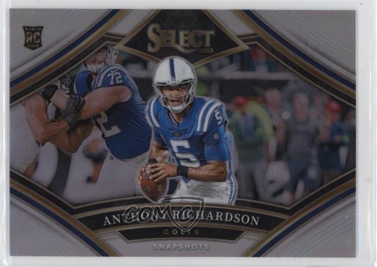 2023 Panini Select Snapshots Silver Prizm Anthony Richardson #SS-AR f7a