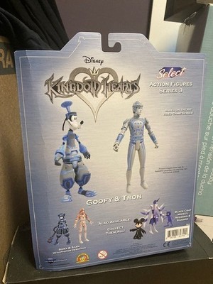 Figura Disney Kingdom Hearts Toy Story Goofy & Tron Diamond Select 18cm | Merchandising de Videojuegos