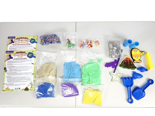 Made by Me Sensory Bin Explore & Learn Through Tactile Play 3 yrs+, 30+ Pieces