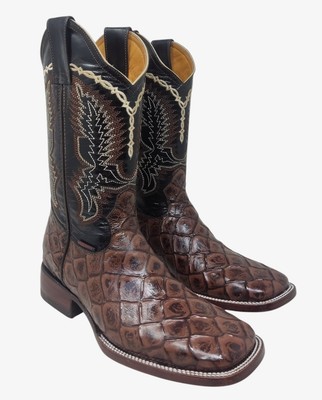 Botas  Para Caballero En Piel Grabada