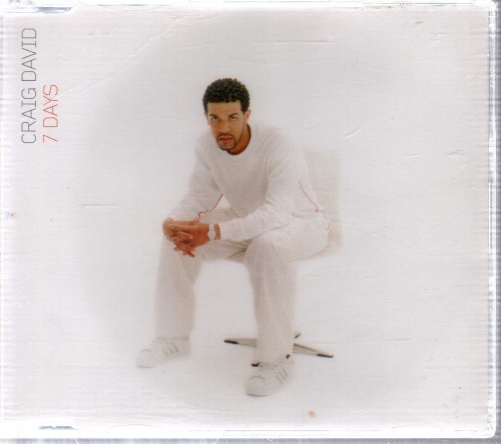 Craig David 7 Days CD UK Wildstar 2000 radio edit b/w full crew radio mix
