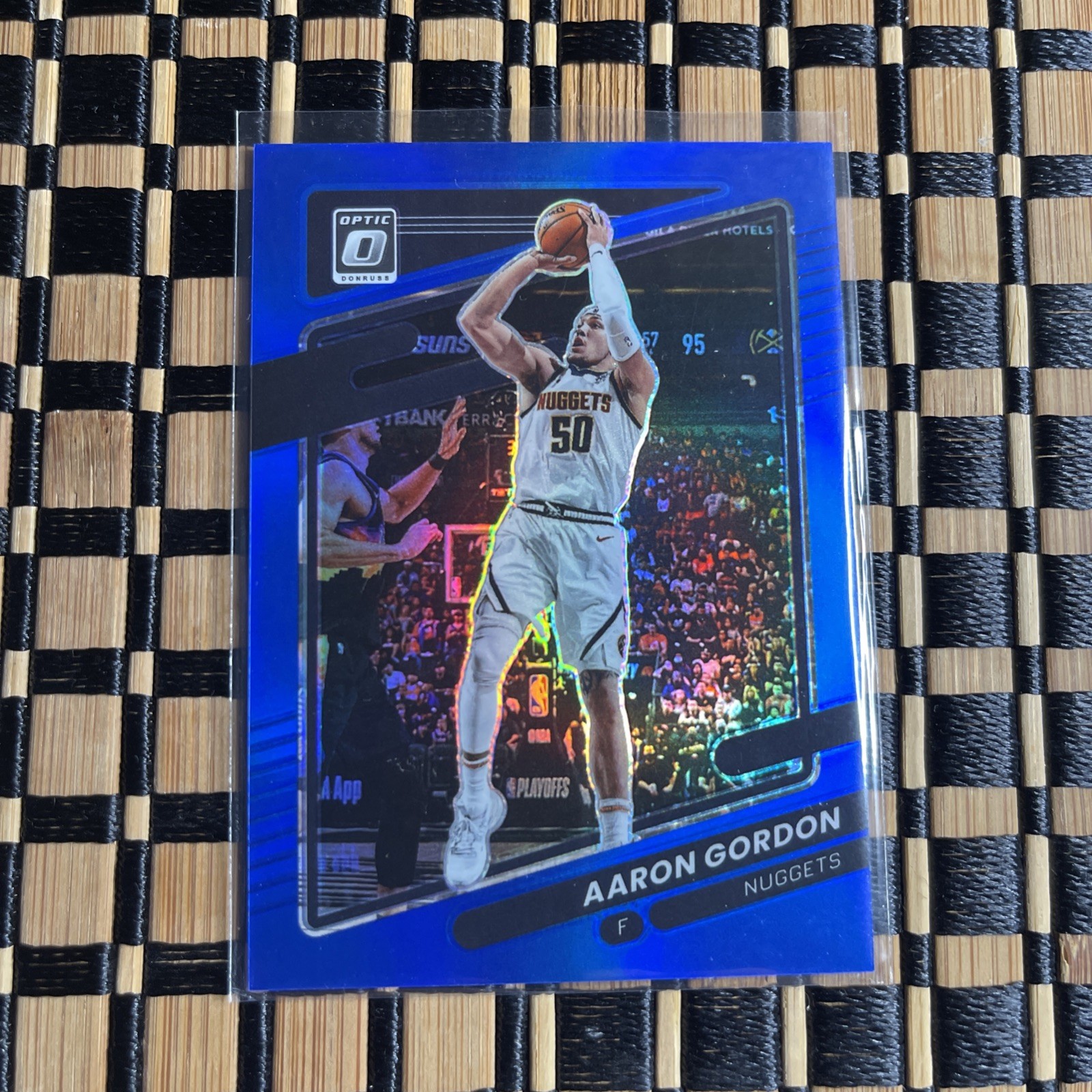2021-22 Panini Donruss Optic - Aaron Gordon #140 Blue Prizm /59