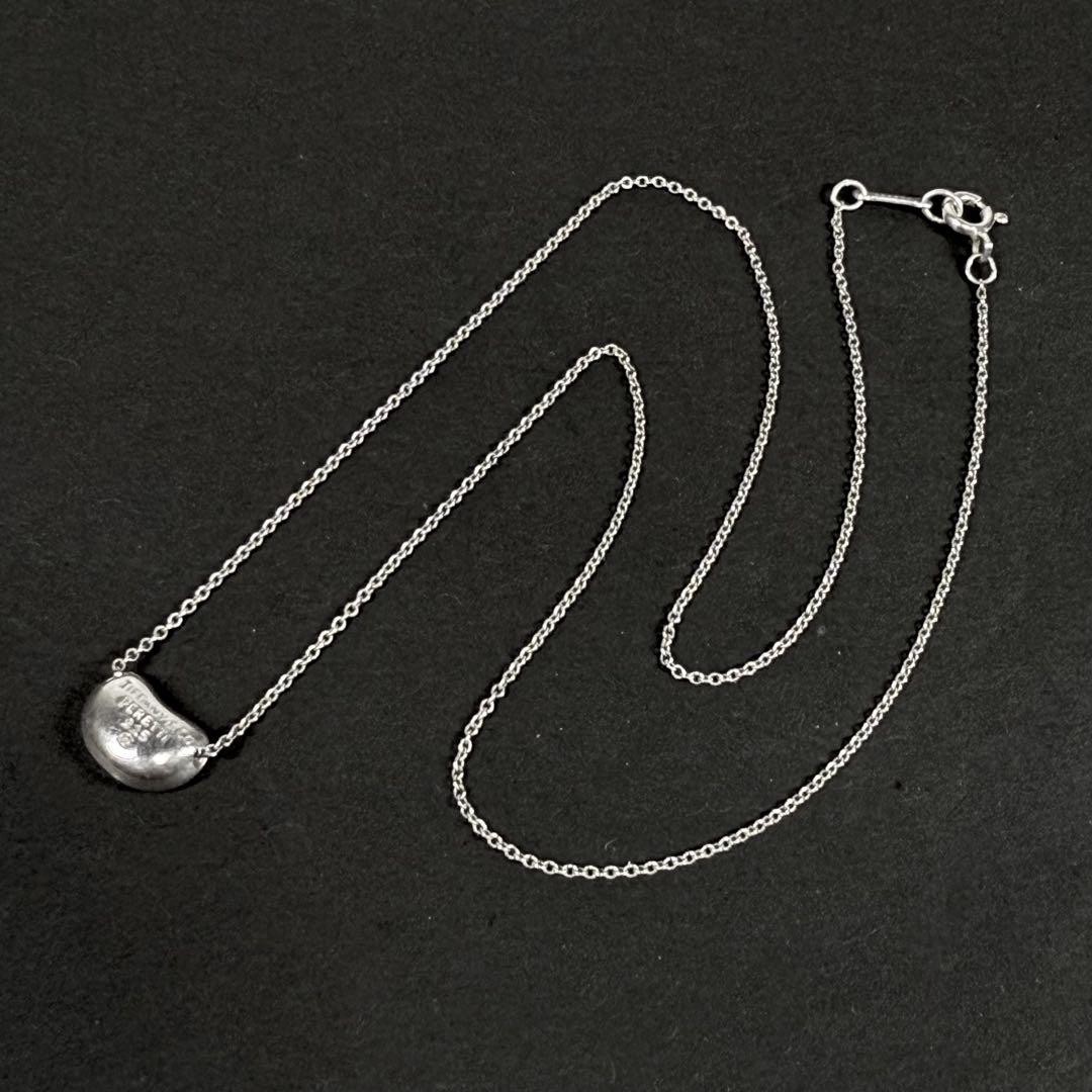 Tiffany Elsa Peretti Bean Small Silver 925 Total Length 42cm