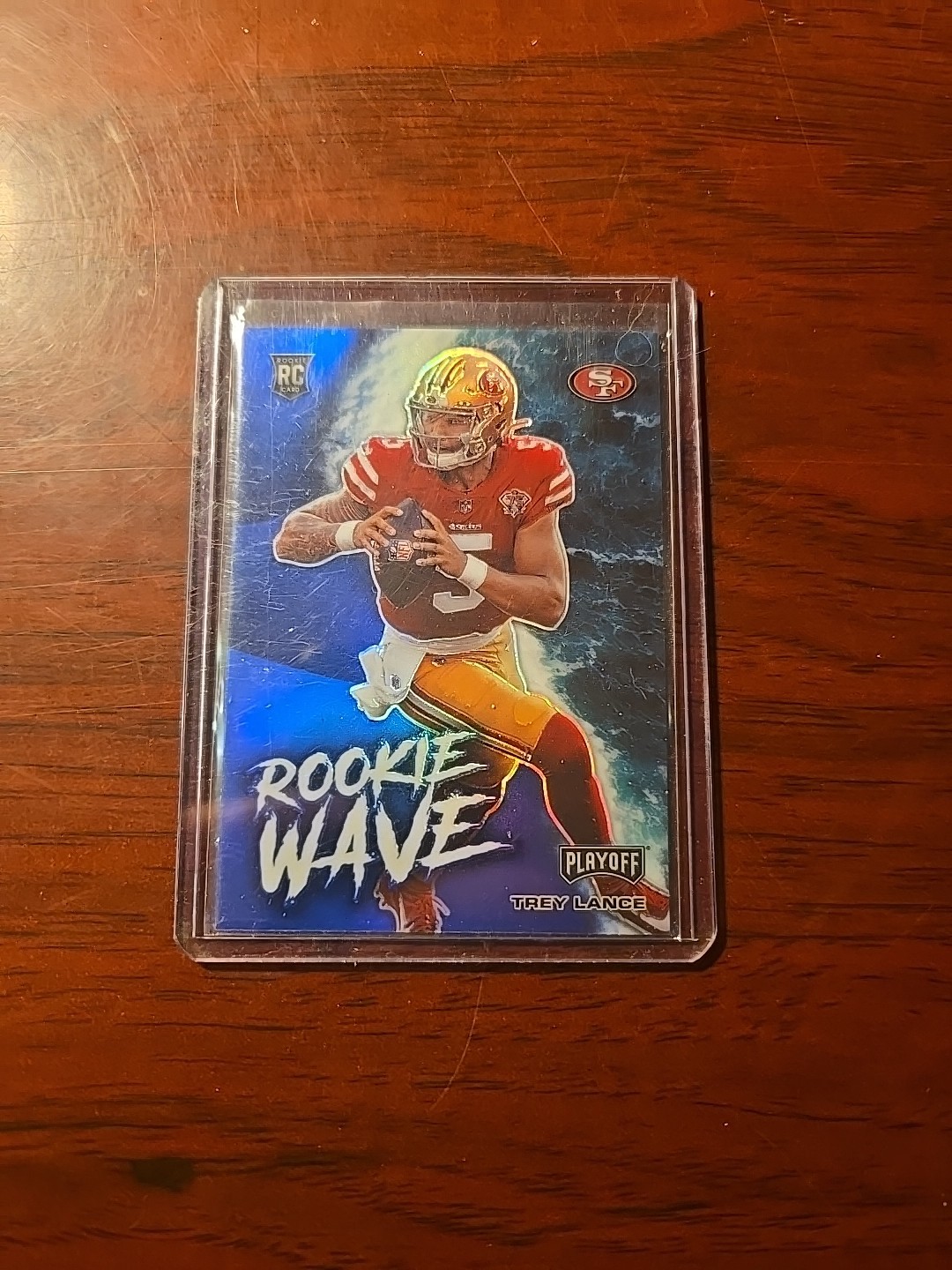 2021 Panini Playoff Rookie Wave Trey Lance #RW-TLA