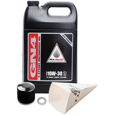 Tusk 4-Stroke Oil Change Kit Pro-Honda GN4 10W-30 For Honda CB750 Hornet 2025