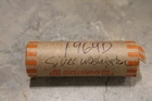 Roll of 1964d Silver Washington Quarters 40 Silver Quarters 90%  Silver