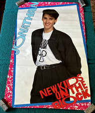 Full Size : THE NEW KIDS ON THE BLOCK  vintage 21 x 32 POSTER @ NKOTB pop #11